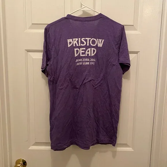 New Dead & Company Men's Bristow Va Concert Music Tour Purple T-Shirt Medium - Picture 2 of 2